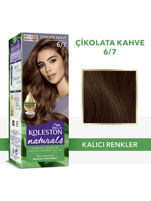 Wella Koleston Naturals 6/7 Çikolata Kahve Saç Boyası
