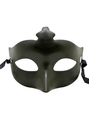 Azrlya Haki Yeşil Renk Masquerade Kostüm Partisi Venedik Balo Maskesi