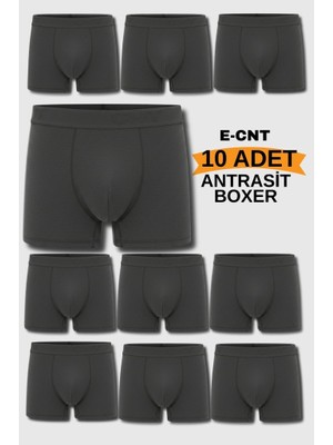 Cnt Erkek 10'lu Likralı Boxer