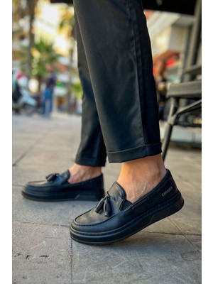 Marmara Qumasch CH127 - Fst Loafer-X Erkek Ayakkabı Sıyah