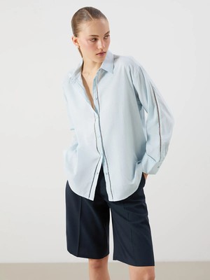 Lc Waikiki Yeni Sezon Oversize Kadın Gömlek