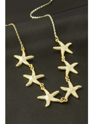 SiHako Deniz Yıldızı Şans Zincir Kolye