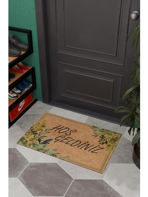 Charmbi Yaprak-Dekoratif Çok Amaçlı Iç ve Dış Kapı Paspası