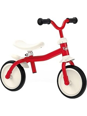 SHC4200 Smoby, 770400, Rookie Balance 2 Tekerlekli Denge Bisikleti, Sessiz Tekerlek, Ilk Sürüş Eğlencesi, R
