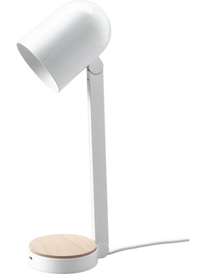 IKEA Ensmarke Beyaz Masa Lambası