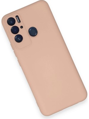 Store Mania Ieg™  Tecno Pova Neo Kılıf Nano Içi Kadife Silikon - Pudra