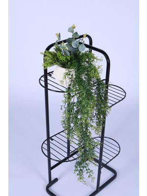 Yapay Çiçek Sitesi Saksılı Yapay Bitki Sarkan Sarmaşık Model 2