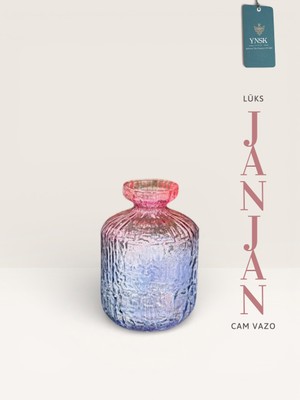 YNSK Janjan | Ithal Cam Vazo (19 Cm)