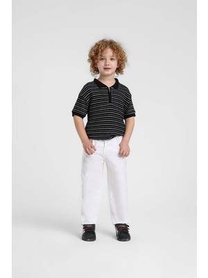 Escabel Erkek Çocuk Polo Fermuarlı Yaka T-Shirt 1905