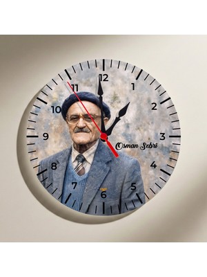 Zerya Osman Sebri Tasarımlı Duvar Saati