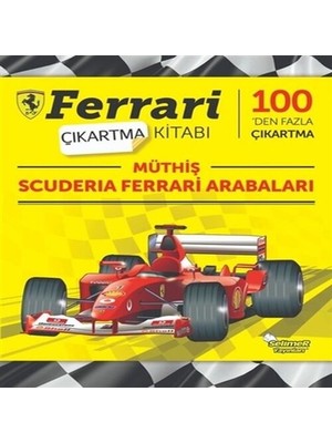 Müthiş Scuderia Ferrari Arabaları - Ferrari Çıkartma Kitabı