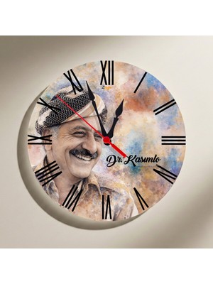 Zerya Dr Qasimlo Tasarımlı Roma Rakamlı Duvar Saati
