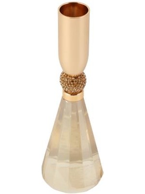 Vitale Bakır Cam Mumluk 5X5X17CM