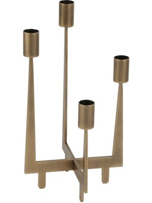 Vitale Lyon Gold Metal 4'lü Mumluk 29CM
