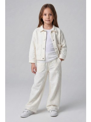 Dmb Kids Kız Çocuk Kalp Desenli Renkli Pantolon DMB-9948