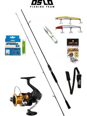 SHIMANO Fx C3000 Oslo Legend 270CM 7-40GR Spin Olta Seti