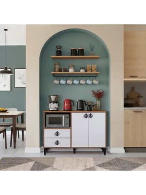 Hermobi Kahve Köşe Konsol Melodi