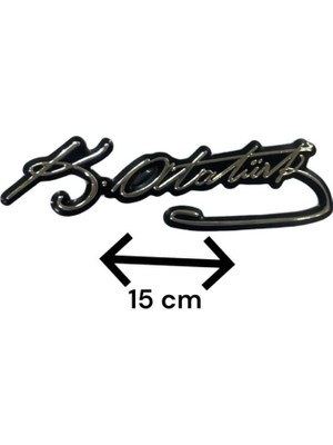 Toptan Bulurum Atatürk Imza 15 cm