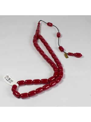 Tesbih Kardeşliği Fares İmzalı Sıkma Kehribar Tesbih