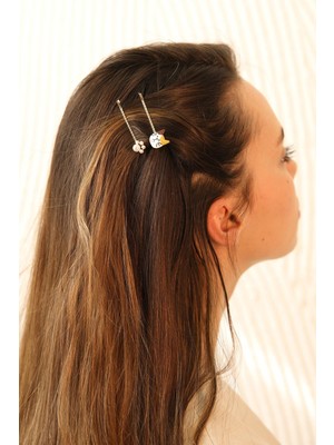 Modex Kedi Figürlü İikili Toka