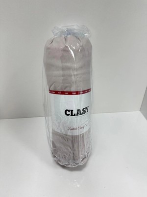 Clasy Ranforce Lastikli Çarşaf Seti Çift Kişilik Açık Bej ÇKLÇ-270 %100 Pamuk