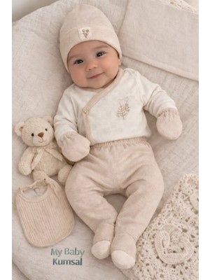 My Baby Kumsal % 100 Coton 5 Li  Hastane Çıkışı Merhaba Orman Hello Forest Desenli 1947