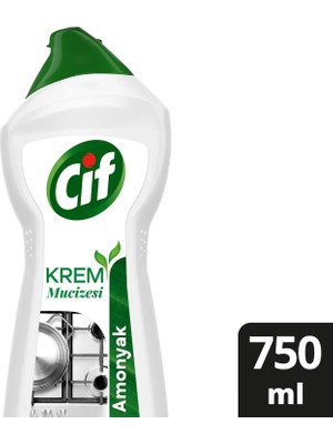 Cif Krem Mucize Yüzey Temizleyici Amonyak 750 ml