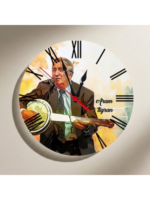 Zerya Aram Tigran Tasarımlı Duvar Saati