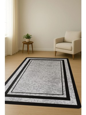 Dolce Mariee Modern Desenli Dijital Baskı Kaymaz Taban Halı H0172