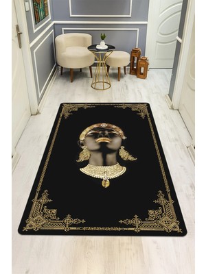 Dolce Mariee Modern Desenli Dijital Baskı Kaymaz Taban Halı H0171