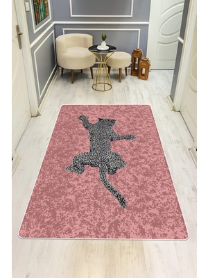 Dolce Mariee Modern Desenli Dijital Baskı Kaymaz Taban Halı H0224