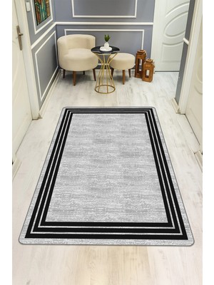 Dolce Mariee Modern Desenli Dijital Baskı Kaymaz Taban Halı H0208