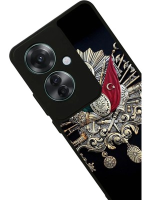 Oppo Reno 11F Uyumlu Osmanli Tugrasi Tasarımlı Glossy Premium Kılıf