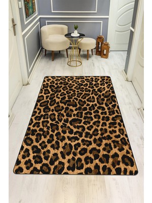 Dolce Mariee Modern Desenli Dijital Baskı Kaymaz Taban Halı H0198