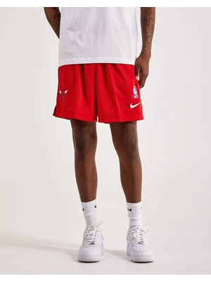 Nike Nba Chicago Bulls Courtside Çift Taraflı Basketbol Şortu-Sportxstore
