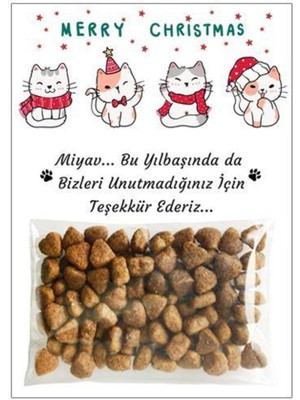 Parti Show Yılbaşı Hediyelik Kedi Maması 5 Adet