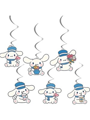 Parti Show Cinnamoroll 6'lı Asmalı Tavan Süs