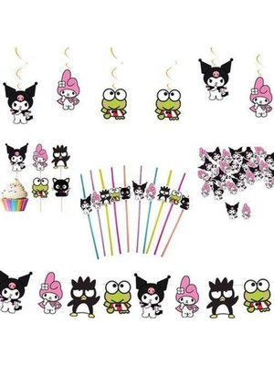 Parti Show Kuromi Doğum Günü Parti Seti Model 2