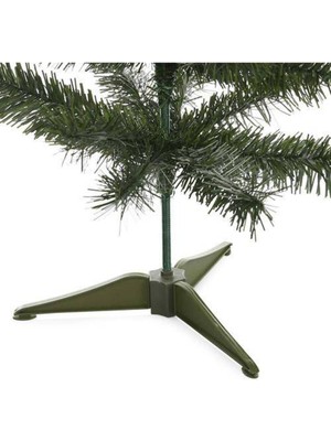 Parti Show Beyaz Yılbaşı Çam Ağacı 90 Cm, 70 Dallı, Şık ve Doğal Görünümlü Dekorasyon Için