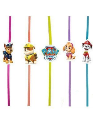 Parti Show Paw Patrol Artistik Pipet (10 Adet)