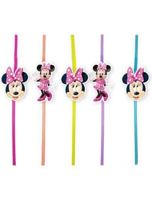 Parti Show Minnie Mouse Artistik Pipet 10 Adet