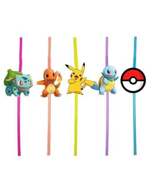 Parti Show Pokemon Artistik Pipet (10 Adet)