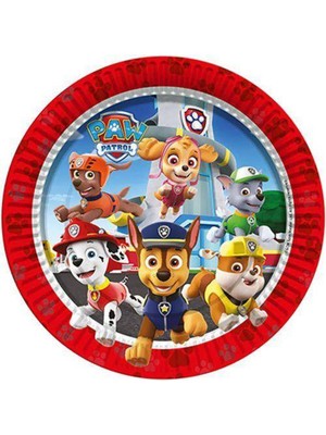 Parti Show Paw Patrol Refresh Tabak (8 Adet)