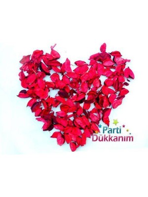 Parti Show Kuru Gül Yaprakları Kırmızı