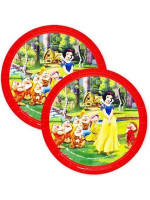 Parti Show Pamuk Prenses Tabak 8 Adet