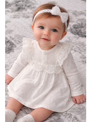 Anna Babba DANTEL BOLEROLU ELBİSE// 20330