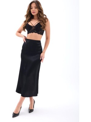 Amara Boutique 6986 Etek-Siyah