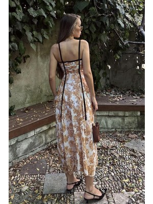 Amara Boutique Biyeli Elbise - Taş