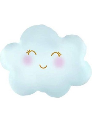 Parti Show Mavi Mutlu Bulut Folyo Balon 72X56 cm