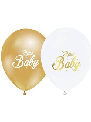 Parti Show Hello Baby Balon 10 Adet